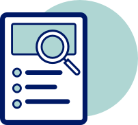 Search coverage icon