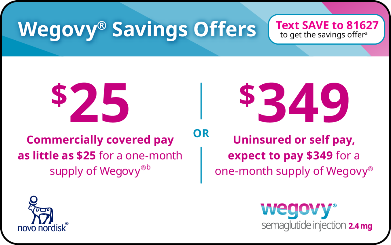 Savings Offers card